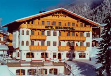Rakouský hotel Bergcristall v zimě