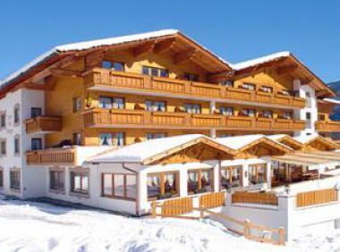 Rakouský hotel Brugger v zimě