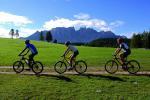 Údolí Stubaital a cyklisté